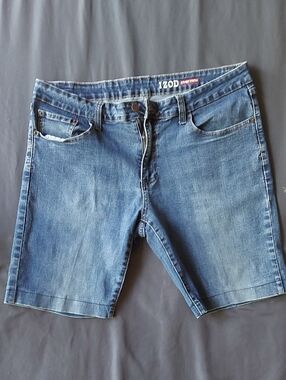 Izod Blue Men's Denim Shorts